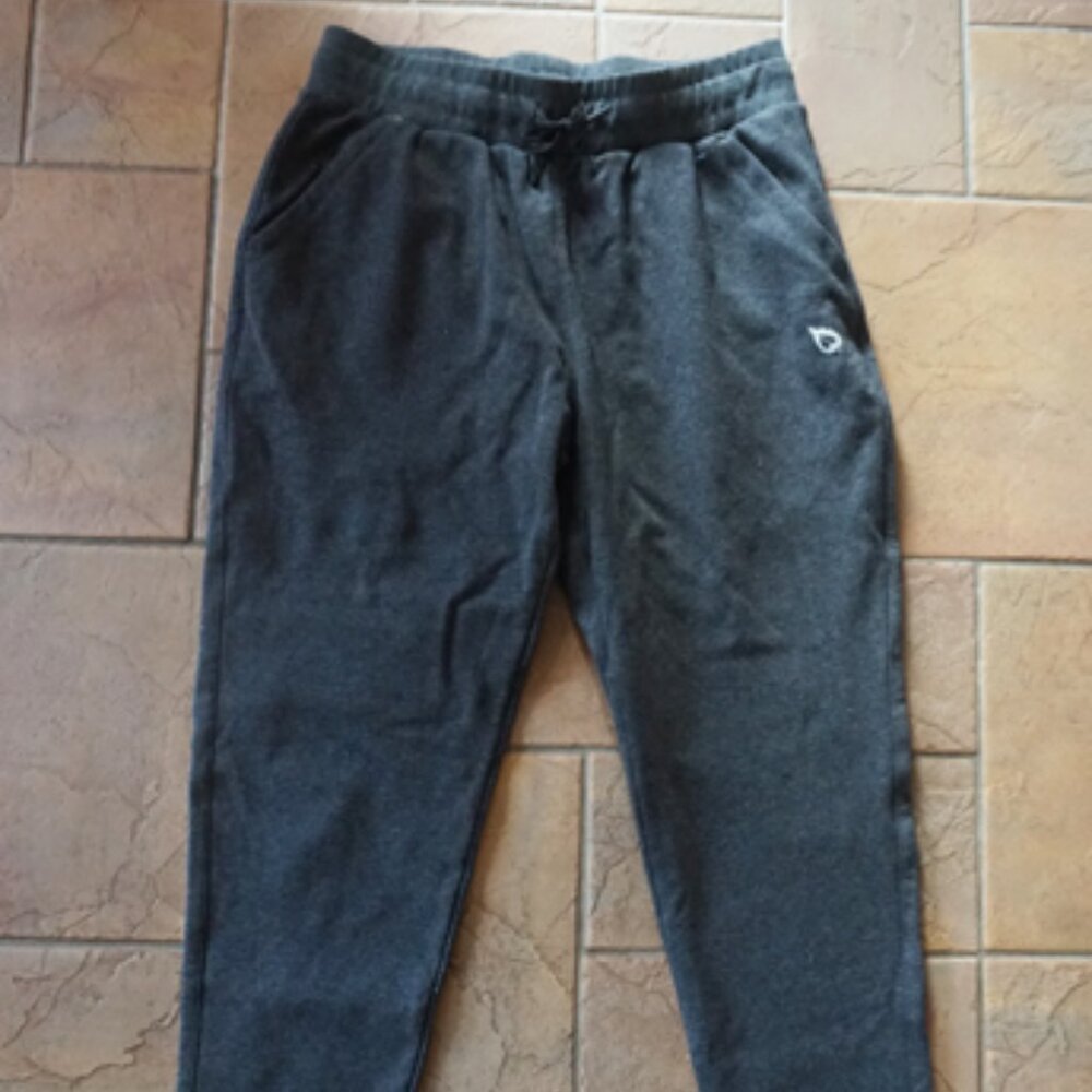 NWT Baleaf Micro Fleece Lined Charcoal Gray Lightweight Sweatpant/Joggers Sz M-L